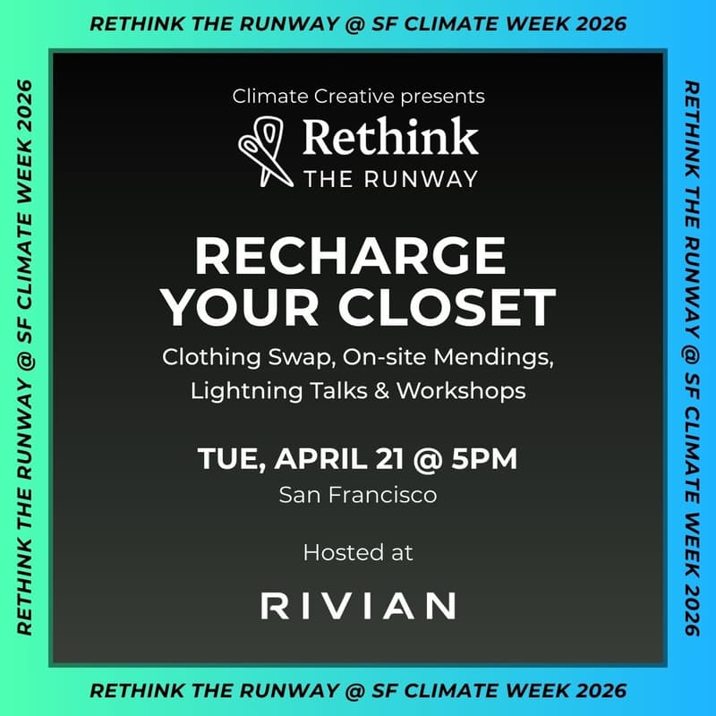 Cover Image for Recharge Your Closet ✨ A Sustainable Fashion Pop-Up by Rethink the Runway