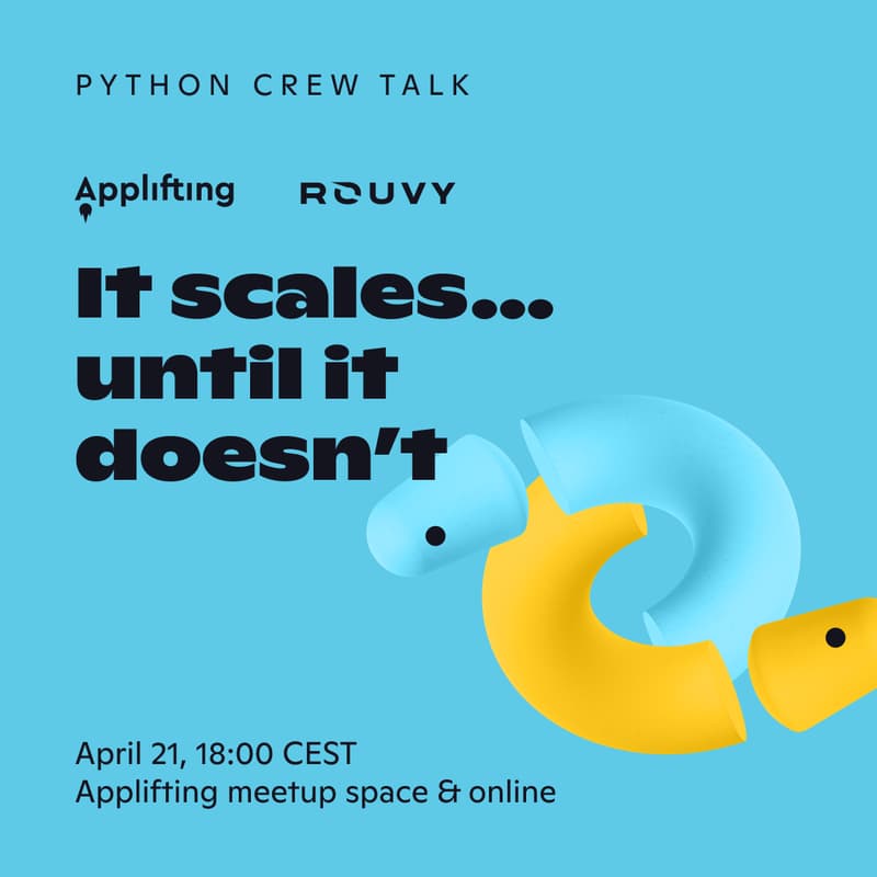 Cover Image for Python Crew Talk |  It scales...until it doesn’t