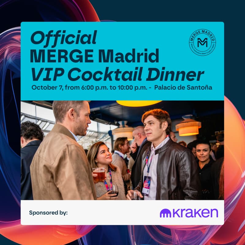 Cover Image for MERGE VIP Cocktail Dinner | Powered by Kraken