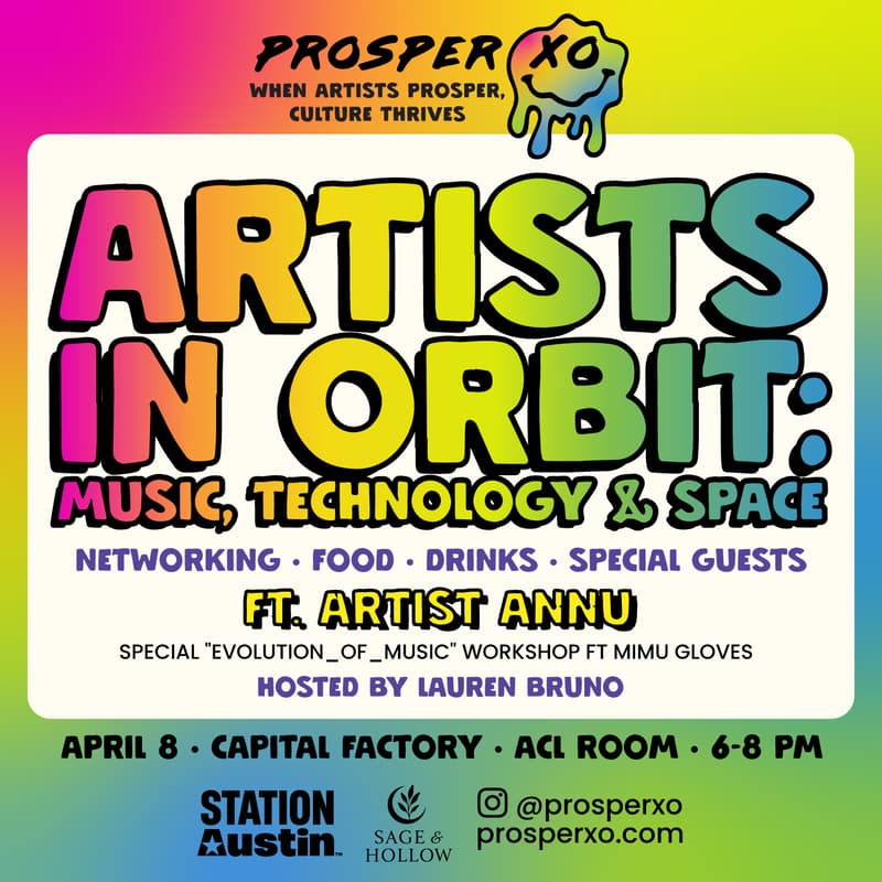 Cover Image for Artists in Orbit: Music, Technology & Space ft. artist ANNU