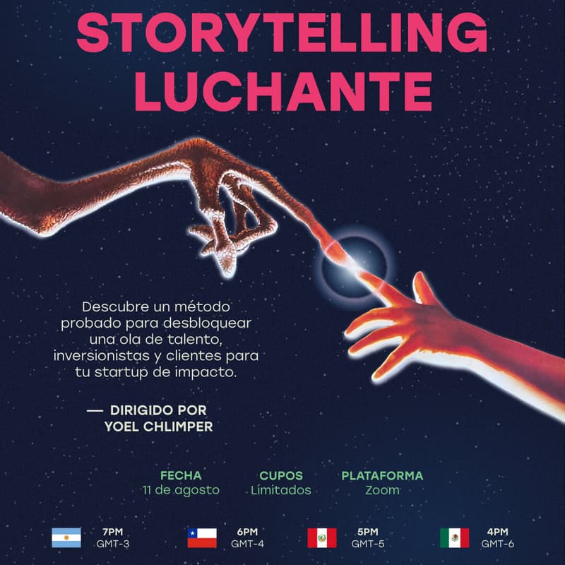 Cover Image for Taller gratuito de Storytelling