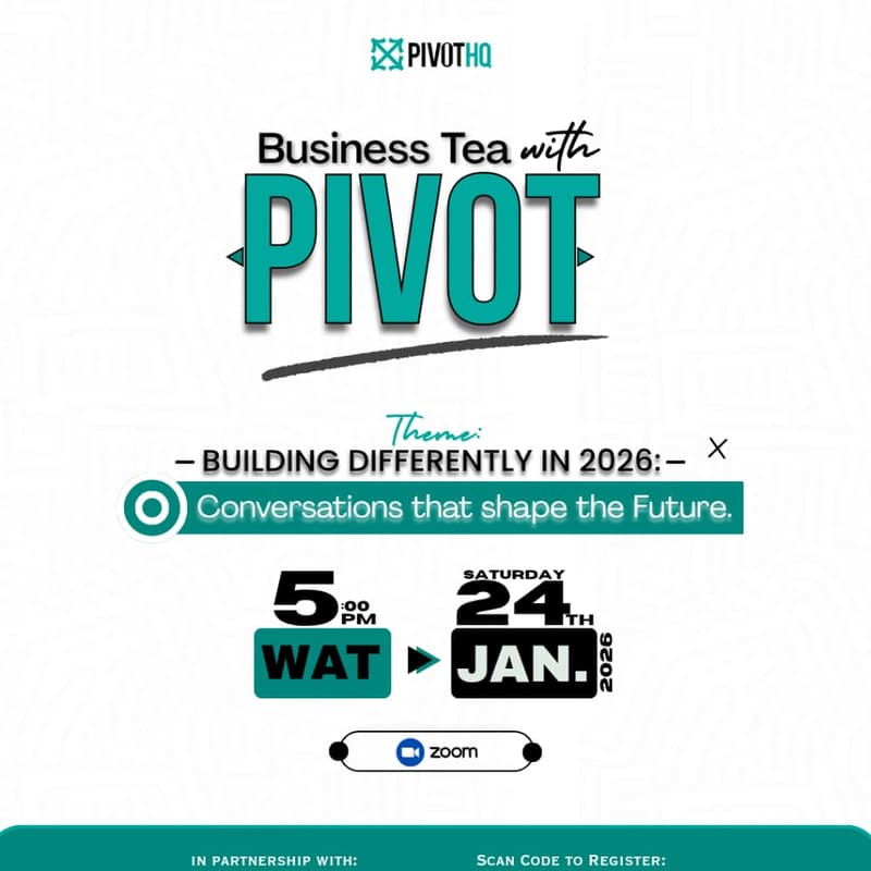 Cover Image for Business Tea with Pivot
