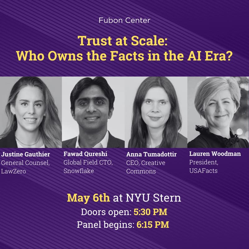 Cover Image for Trust at Scale: Who Owns the Facts in the AI Era?