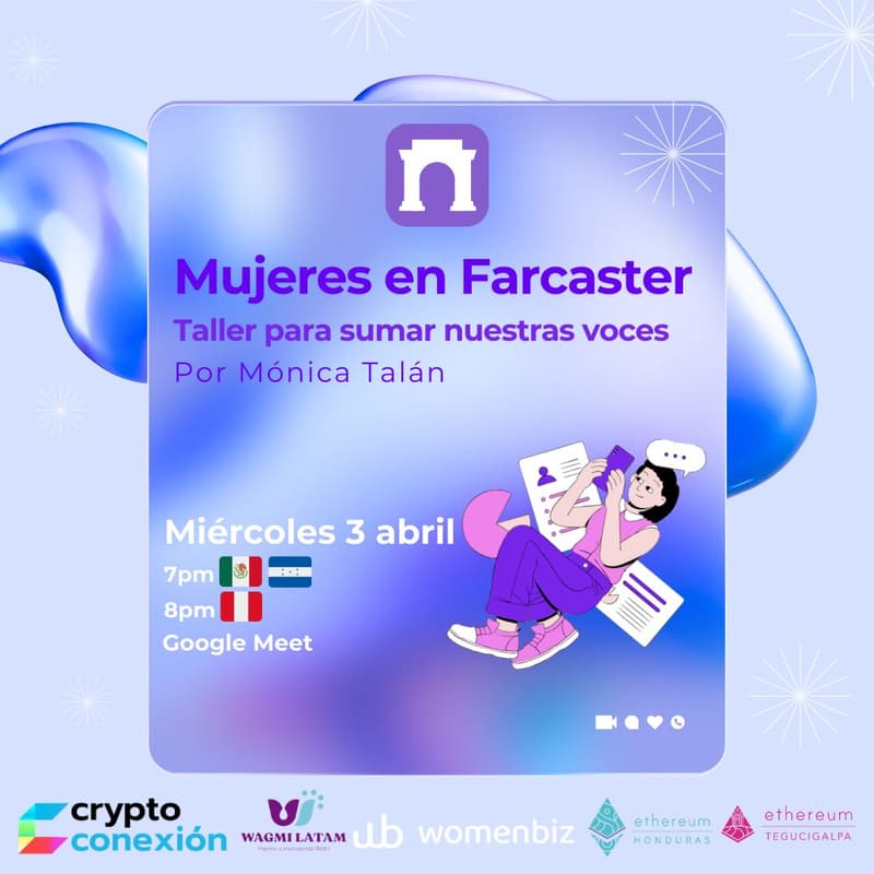 Cover Image for Mujeres en Farcaster - Taller para sumar nuestras voces