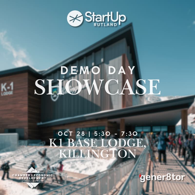 Cover Image for StartUp Rutland Demo Day | Fall 2025