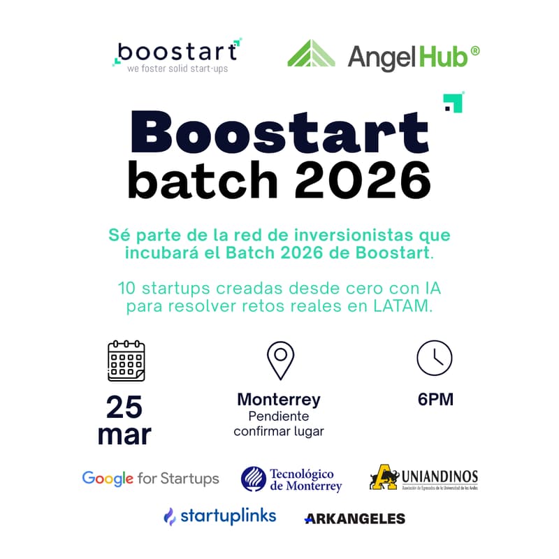 Cover Image for Boostart: Investor MeetUp - Monterrey