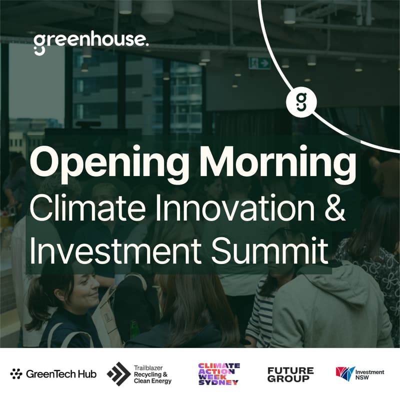 Cover Image for Opening Morning: Climate Innovation & Investment Summit