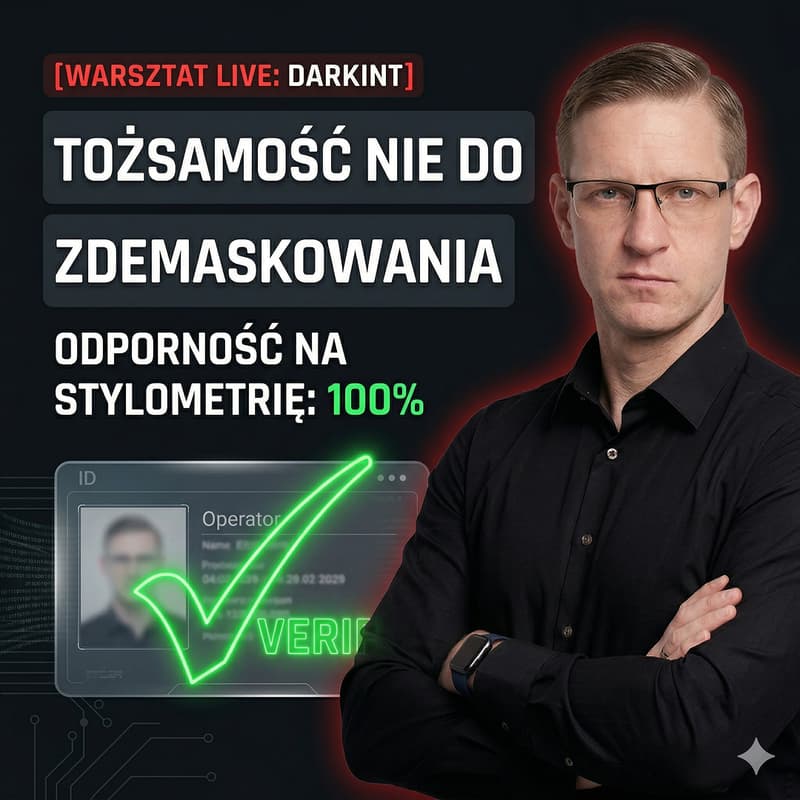 Cover Image for Stwórz alter ego, które przeżyje weryfikację AI [DarkINT]