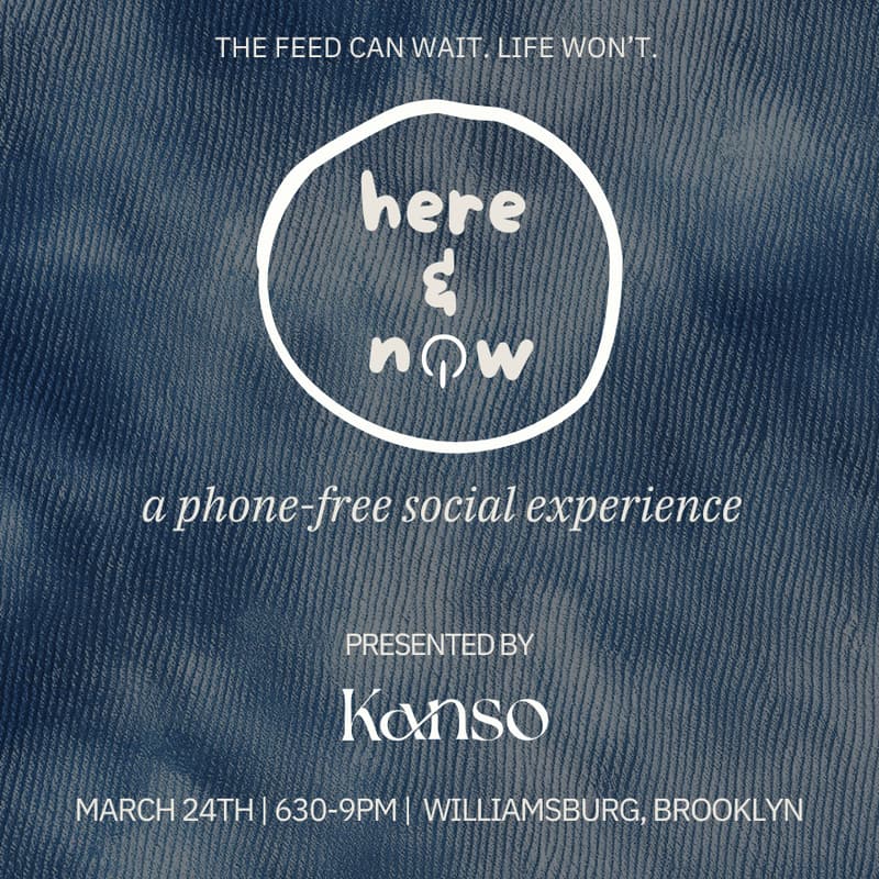 Cover Image for Here & Now: A Phone-Free Experience (Williamsburg)