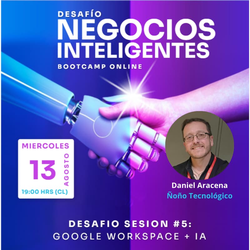 Cover Image for Desafío #5: Google Workspace + IA