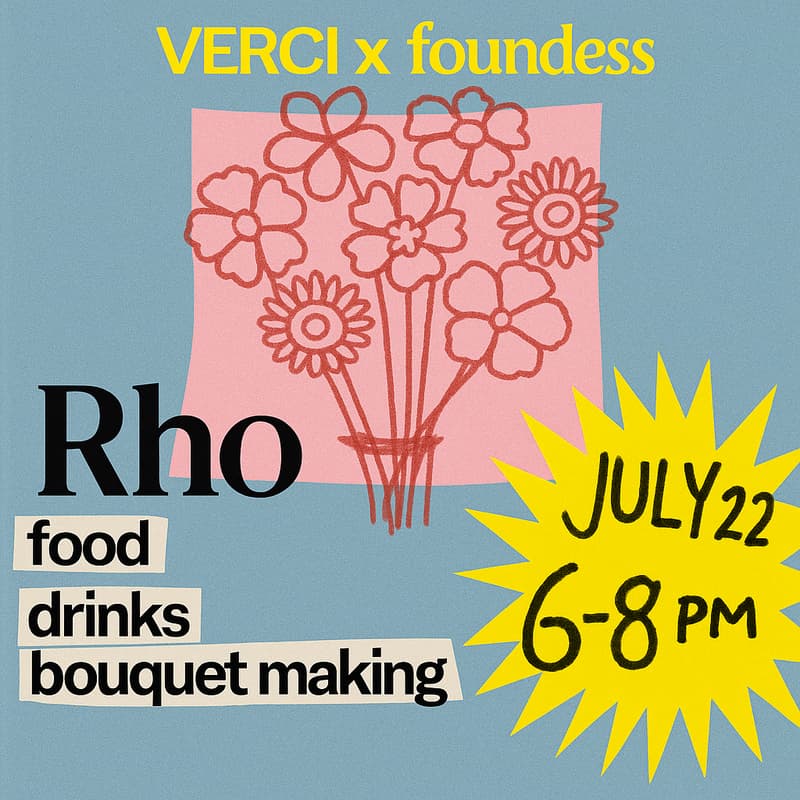 Titelbild für Bouquet Making + Pastry Night with Founders
