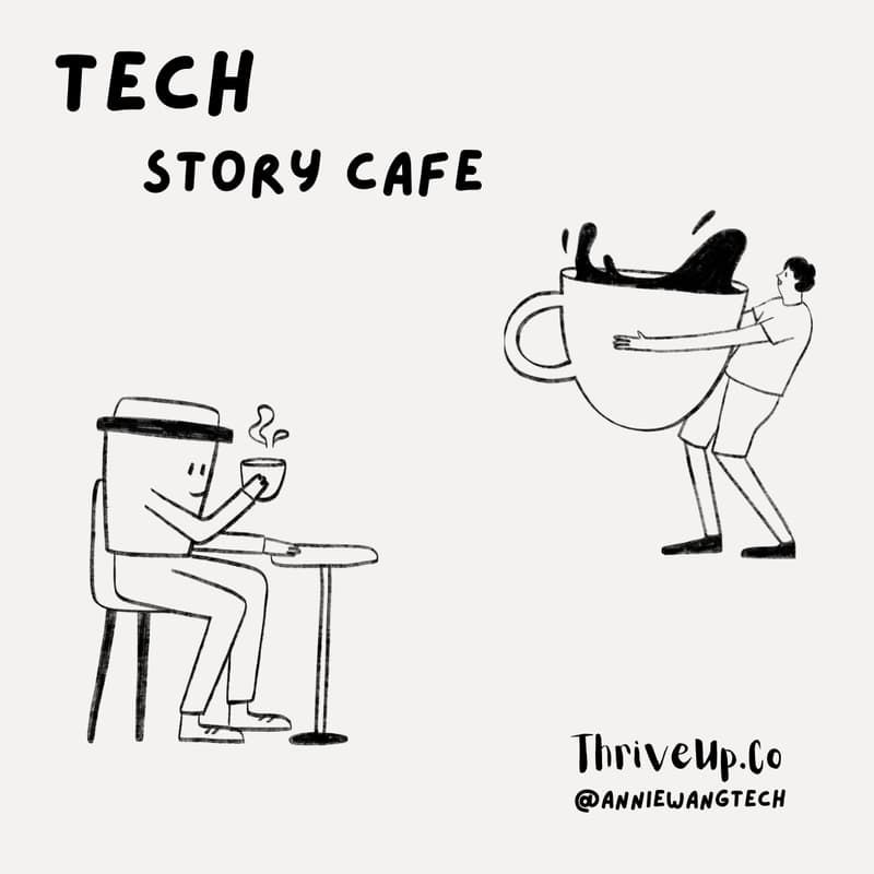 Cover Image for Call for Stories: Share Your Journey with Tech Story Cafe ☕️