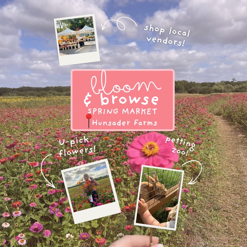 Cover Image for Bloom & Browse @ Hunsader Farms