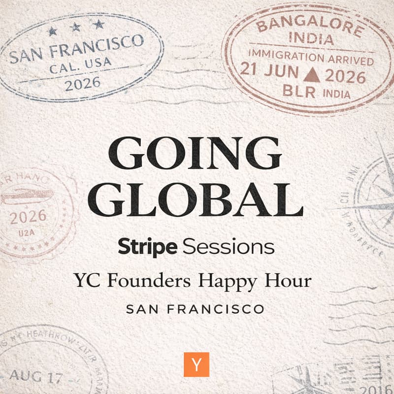 Cover Image for Stripe Sessions: YC Going Global Happy Hour
