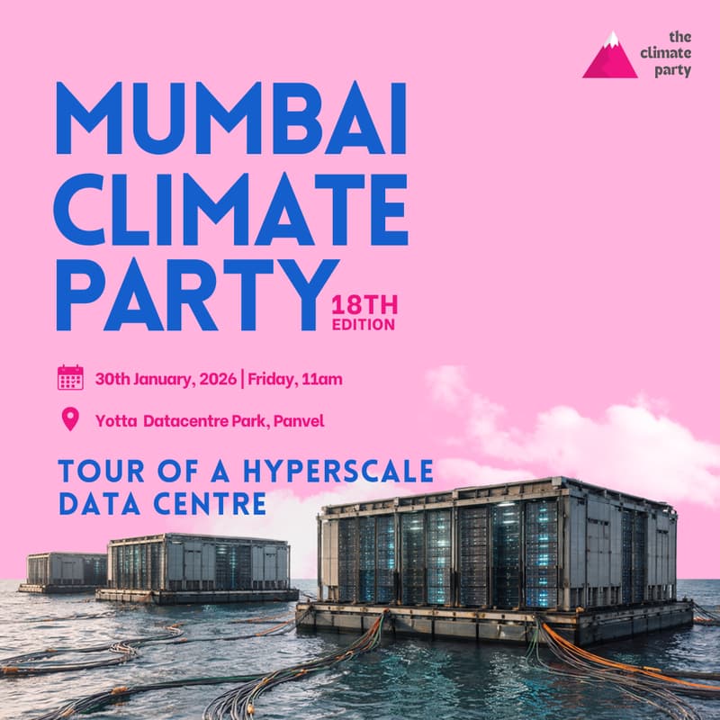 Cover Image for Mumbai Climate Party | Tour of a hyperscale data centre