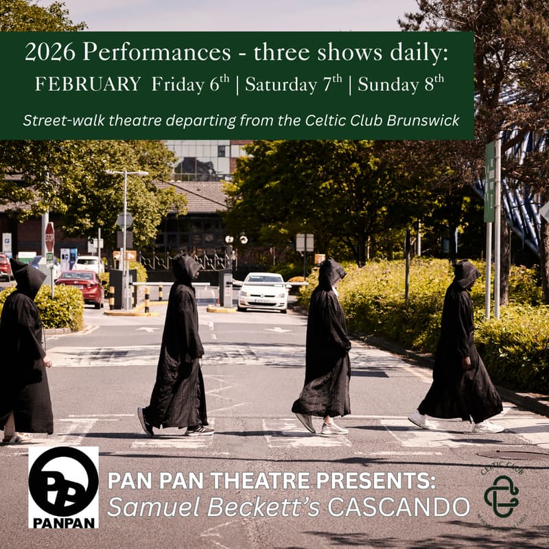 Cover Image for Pan Pan Theatre's Cascando by Samuel Beckett
