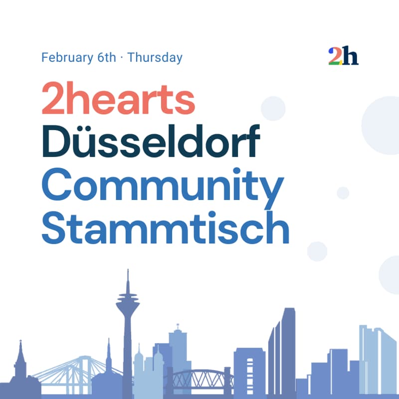 Cover Image for 2hearts Düsseldorf - Community Stammtisch