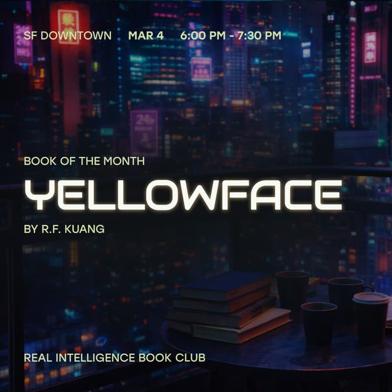 Cover Image for RI Book Club: Yellowface by R.F. Kuang