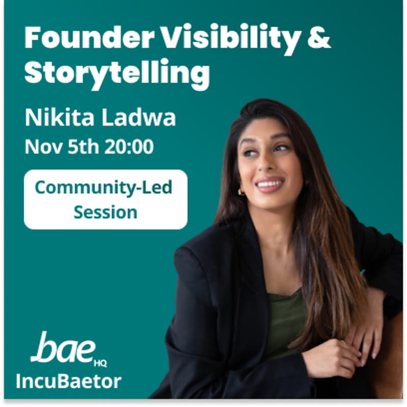 Cover Image for Founder Visibility & Storytelling