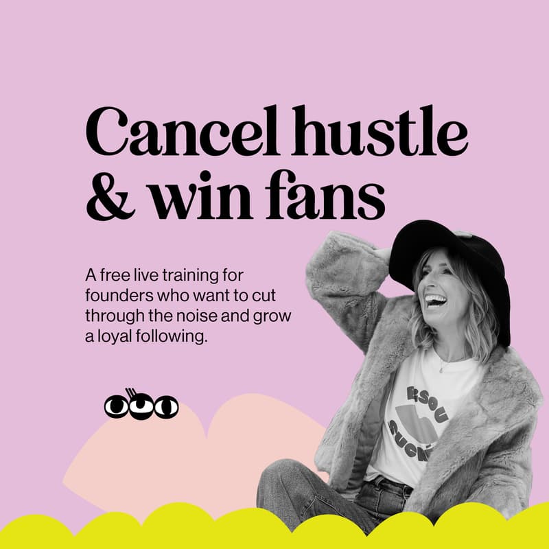 Cover Image for Cancel hustle & win fans