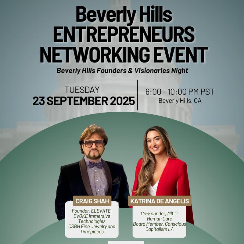 Cover Image for Beverly Hills Entrepreneurs Networking Event