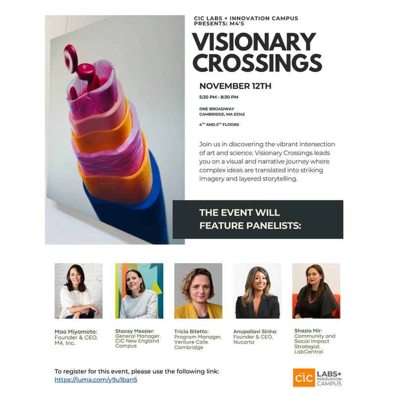 Cover Image for Visionary Crossings at CIC One Broad Way