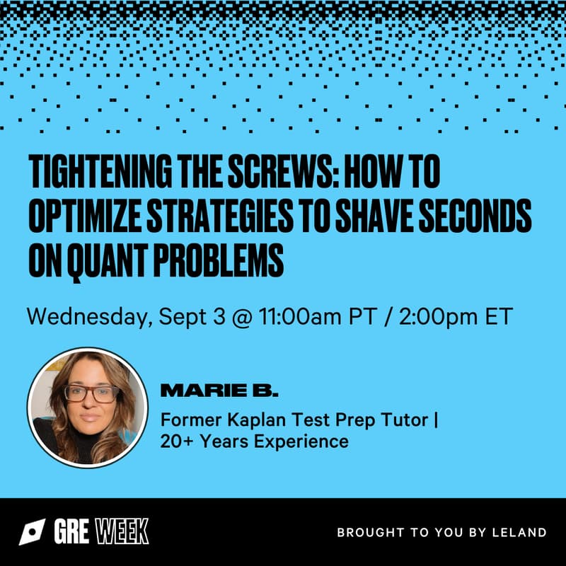 Cover Image for Tightening the Screws: How to Optimize Strategies to Shave Seconds on Quant Problems
