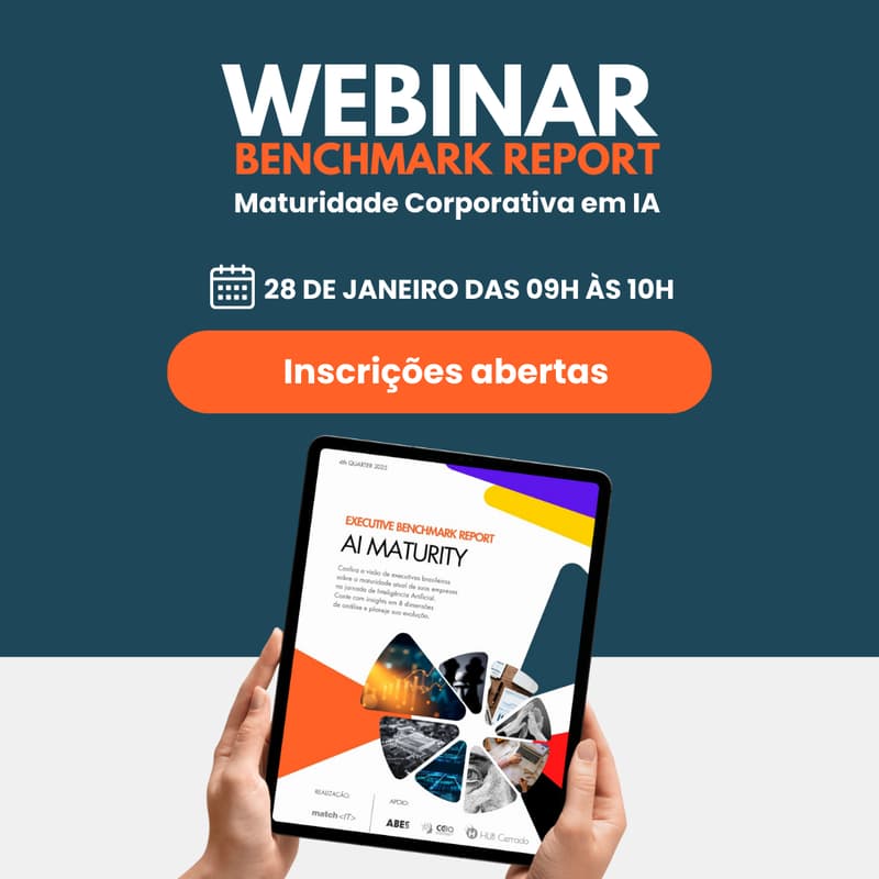 Cover Image for Webinar: Maturidade Corporativa em IA