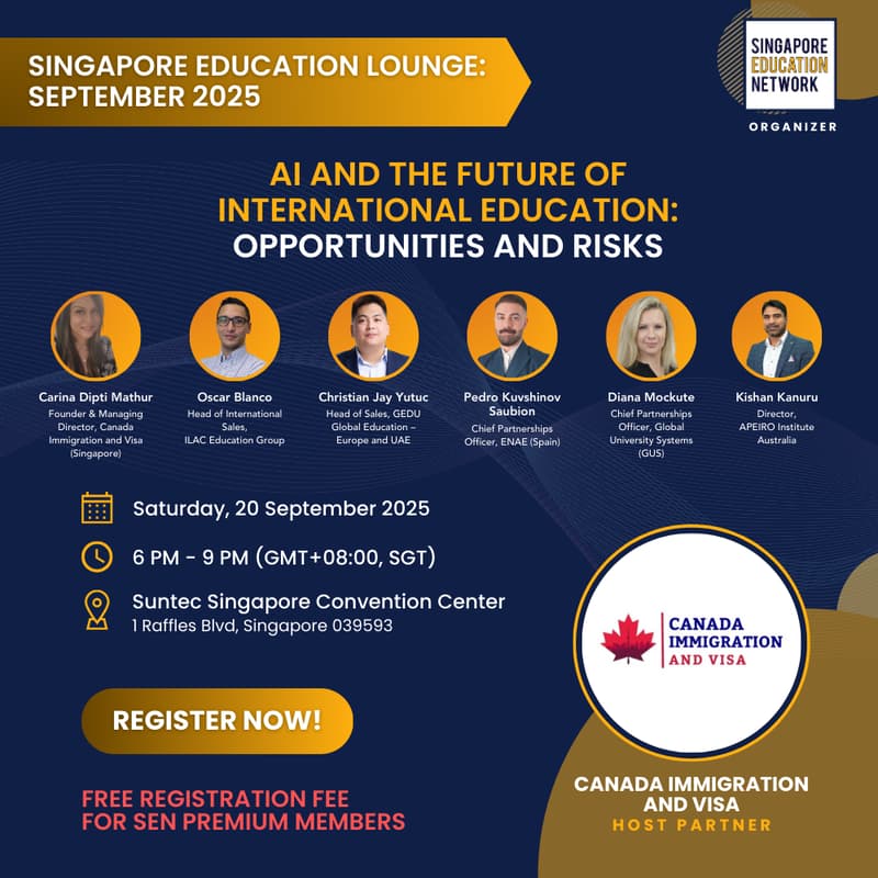 Cover Image for Singapore Education Lounge: September 2025