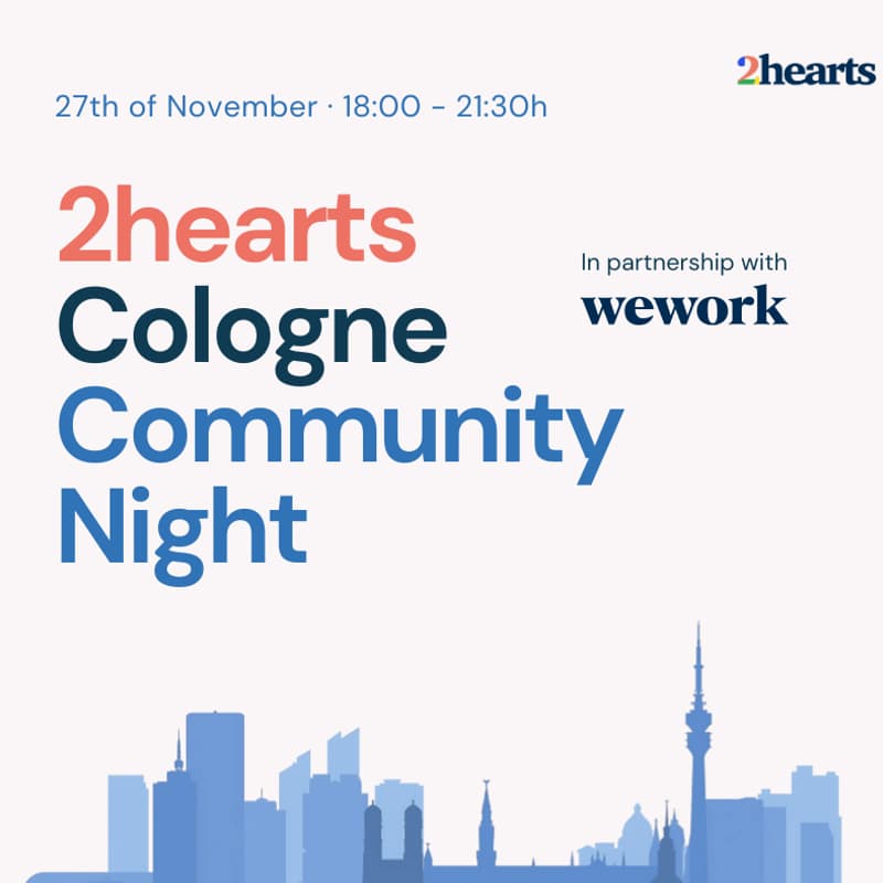 Cover Image for 2hearts Cologne Community Night x 12brave
