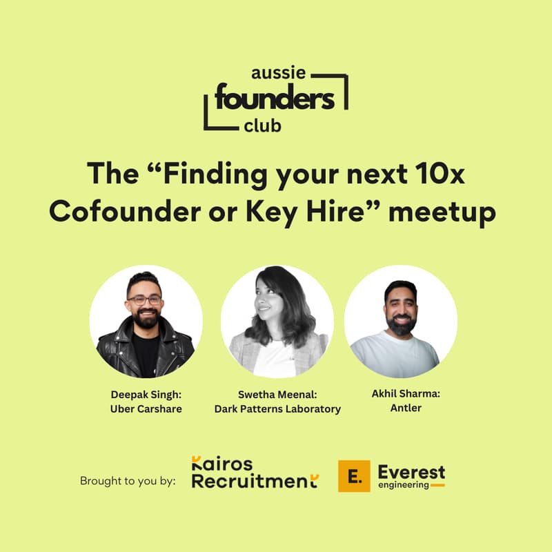 Cover Image for Finding your next 10X Cofounder or Key Hire
