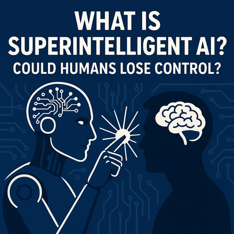 Cover Image for What is Superintelligent AI? Could Humans Lose Control?