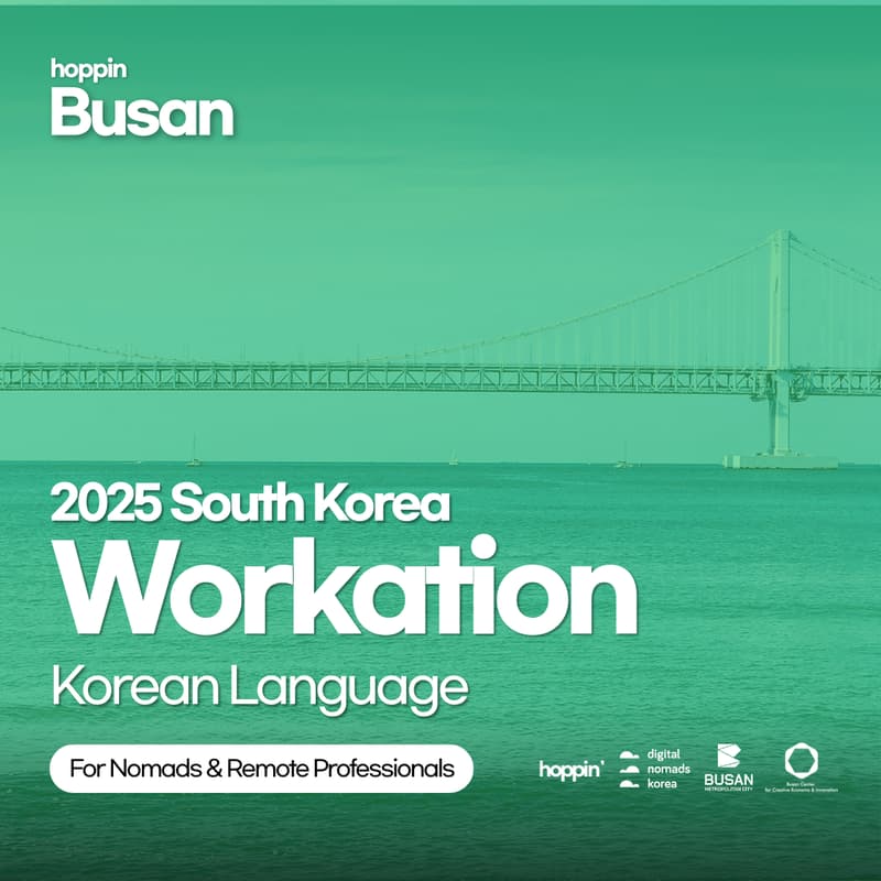 Cover Image for South Korea Workation | Hoppin Busan | Korean Language π°π·
