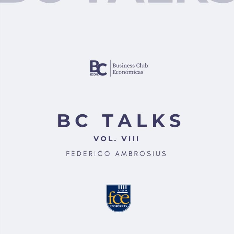 Cover Image for BC TALKS VOL. VIII - Federico Ambrosius