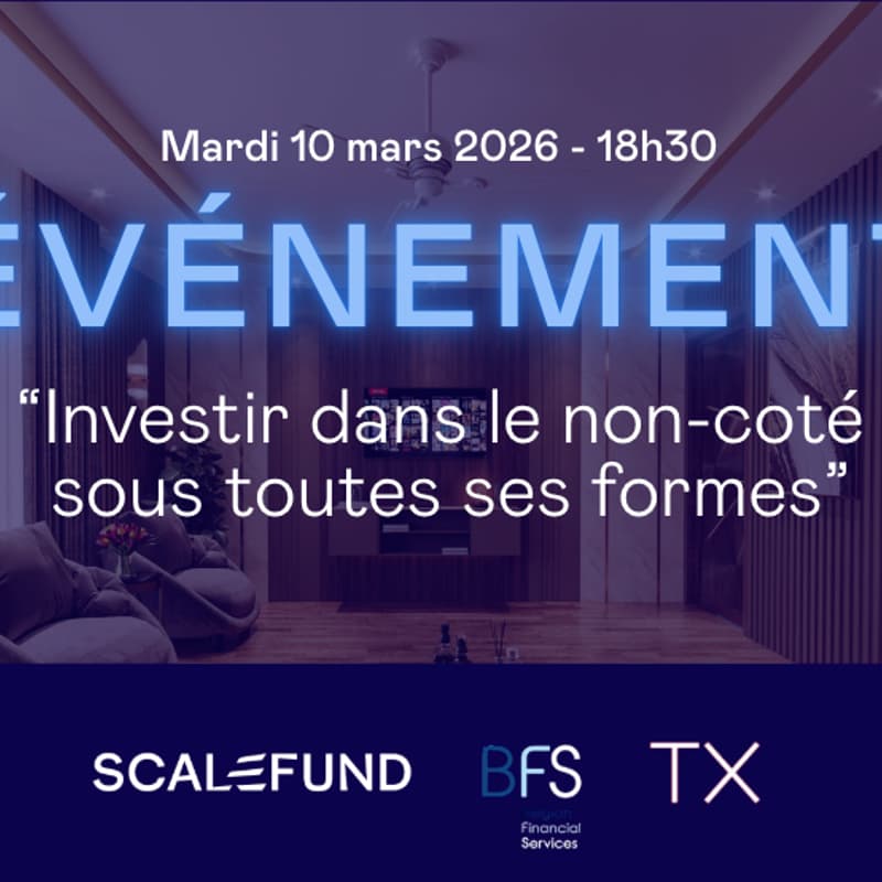 Image de couverture pour B.F.S. x ScaleFund x Tuerlinckx - “Investissement et patrimoine d'exception”