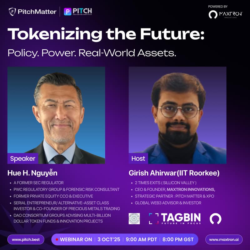 Cover Image for Tokenizing the Future: Policy. Power. Real-World Assets