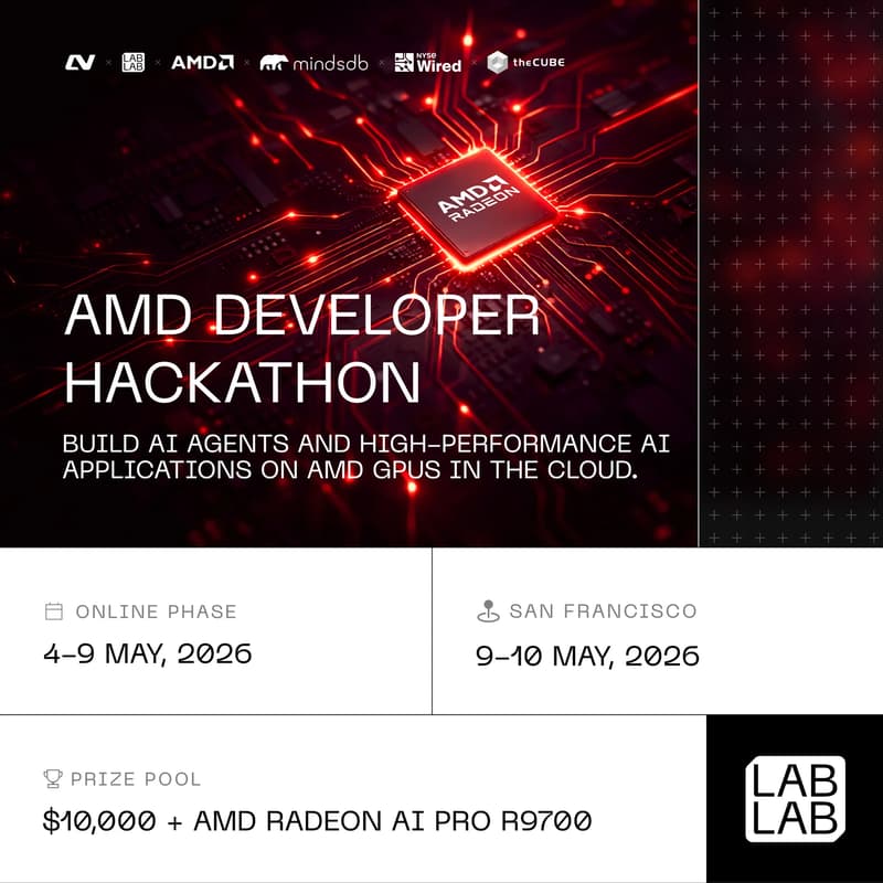 Cover Image for AMD Developer Hackathon