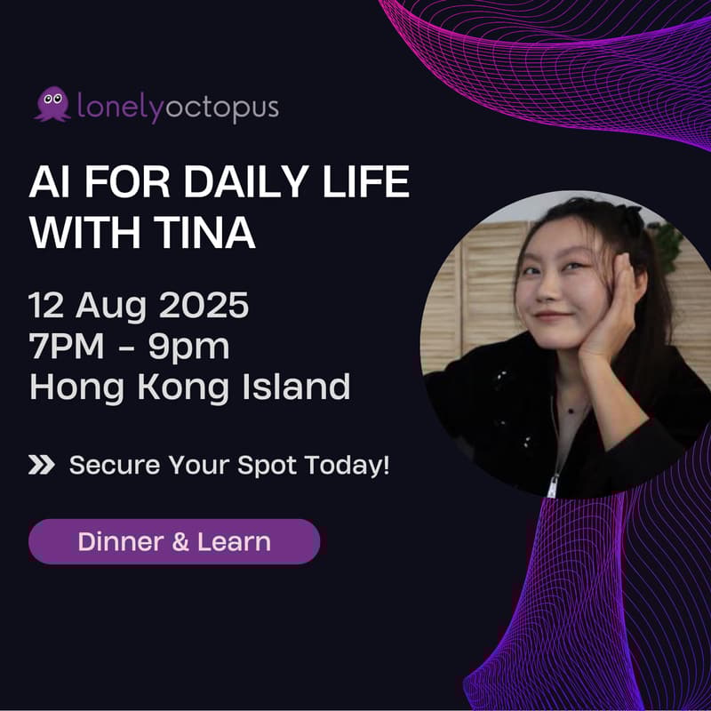 Cover Image for AI for Daily Life with Tina Huang