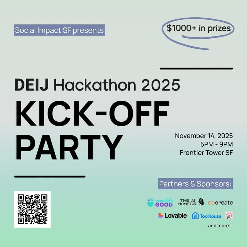 Cover Image for The DEIJ Pre-Hack Kickoff