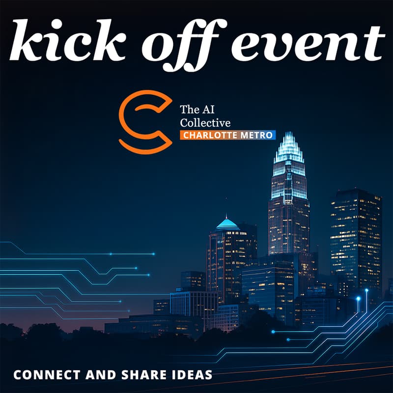 Cover Image for 🧠The AI Collective Charlotte | AI Collective – Charlotte Metro Meetup