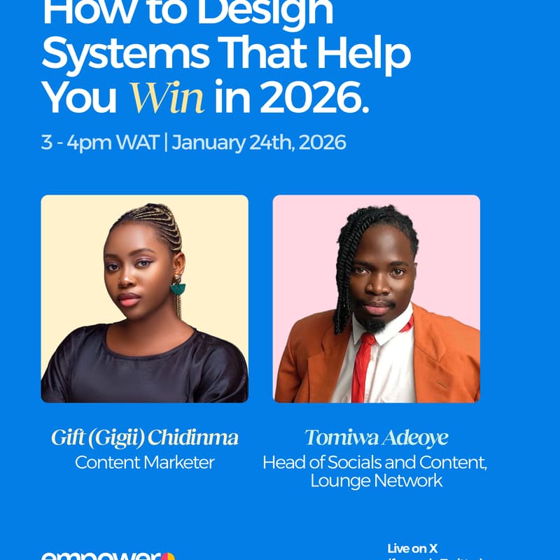 Cover Image for How to Design Systems That Help You Win in 2026