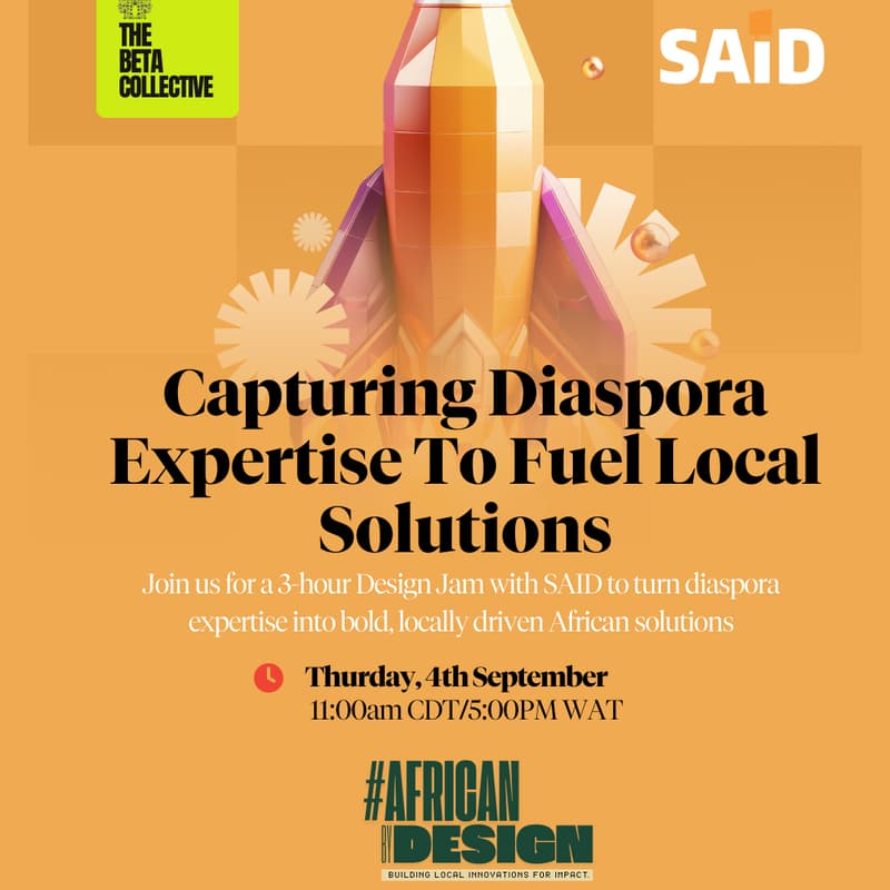 Cover Image for Afro Tech Event: Capturing Diaspora Expertise to Fuel Local Solutions