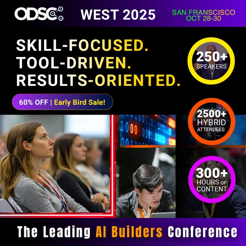 Cover Image for ODSC WEST 2025 | The Leading AI Training Conference