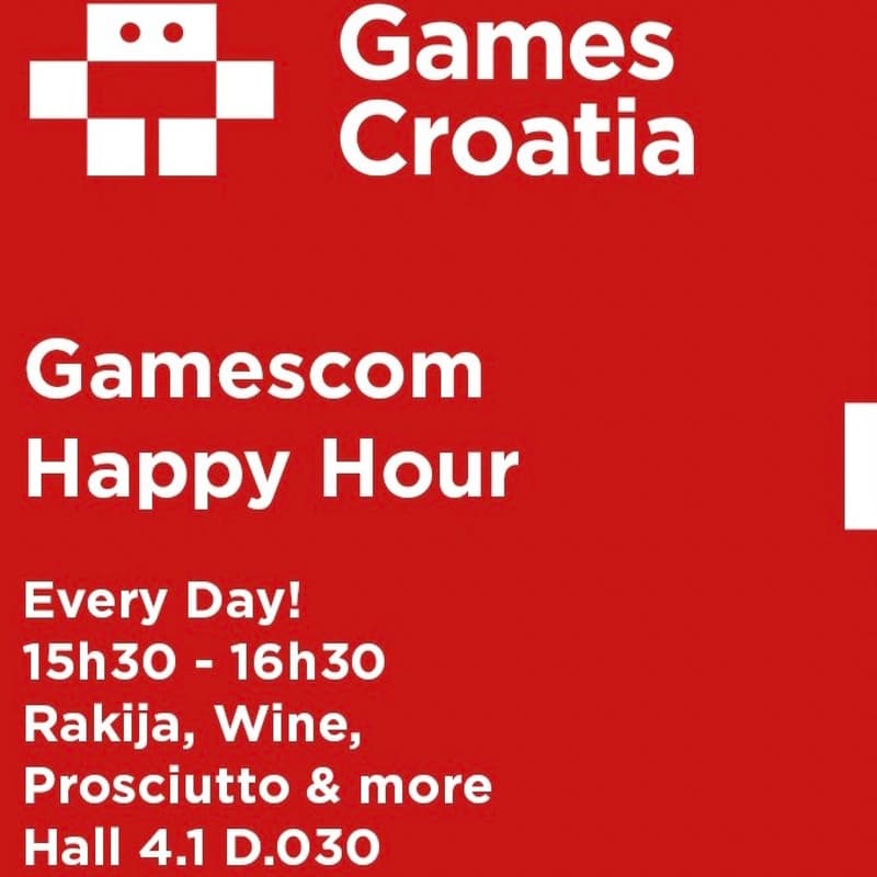 Cover Image for Games Croatia Happy Hour - Gamescom
