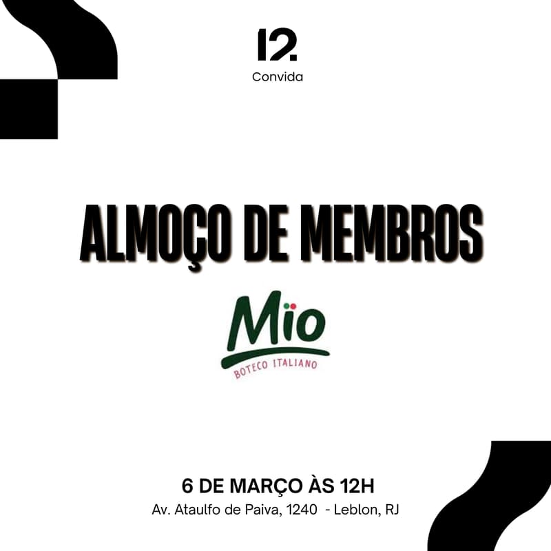 Cover Image for Almoço de Membros #2