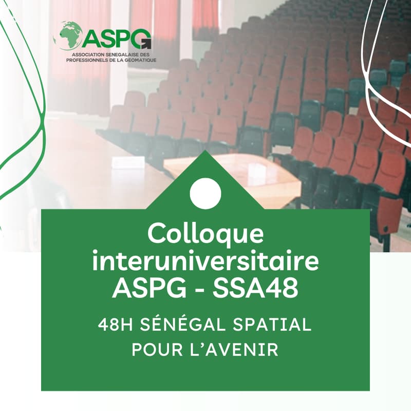 Cover Image for ASPG - Colloque Interuniversitaire: L’Université au cœur de l’ambition spatiale du Sénégal