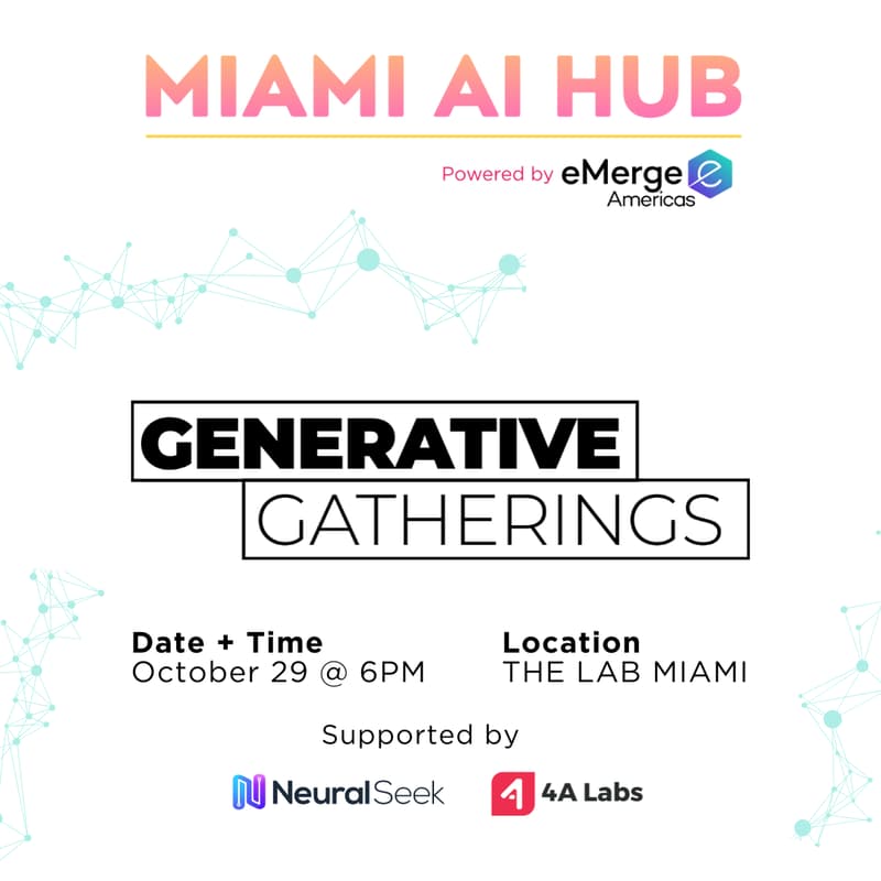 Cover Image for Miami AI Hub - Generative Gatherings with AWS
