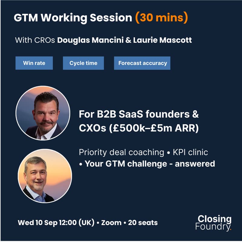 Cover Image for GTM Working Session