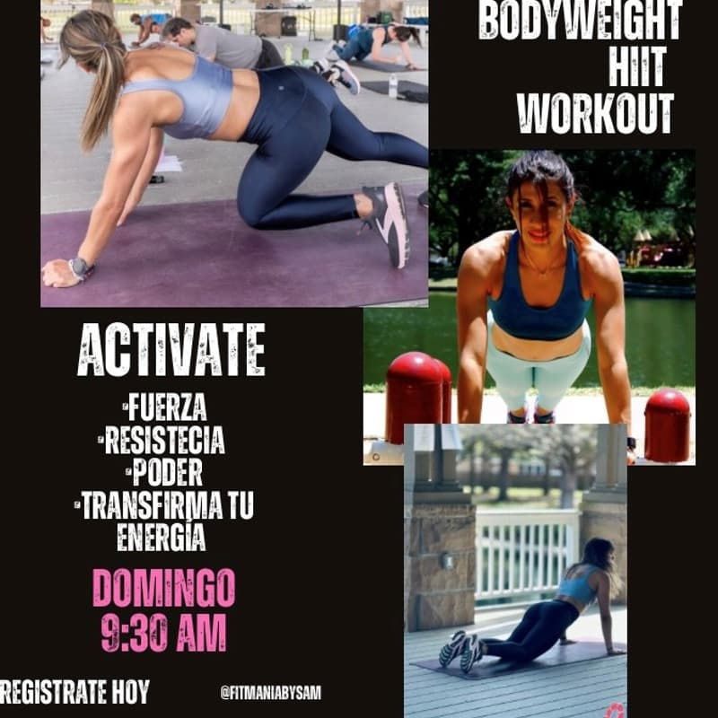 Cover Image for Bodyweight HIIT Workout