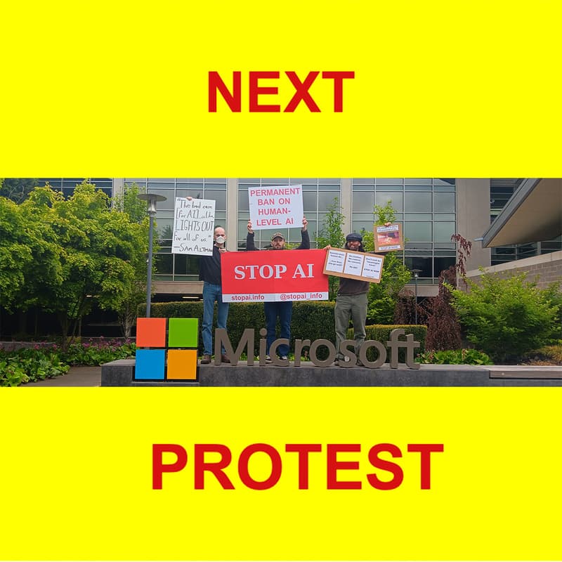 Cover Image for Stop AI LEGAL Protest at OpenAI